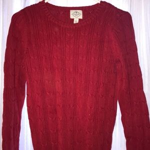 Knitted sweatshirt